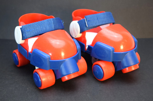 Slightly Used Zippy Adjustable Toddler Skate  || Red/Blue