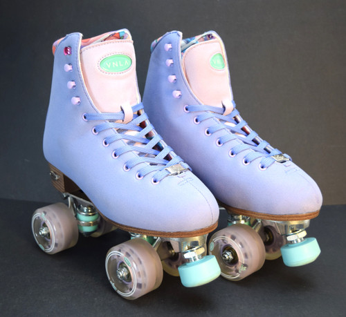 Slightly Used VNLA Parfait Outdoor Roller Skates | Purple, Ladies' 7