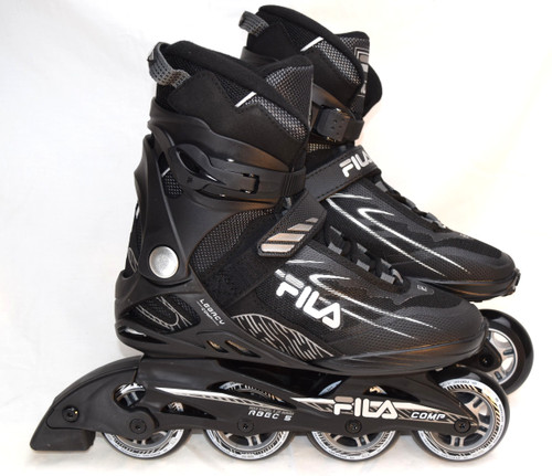 Slightly Used FILA Legacy Comp 80mm Inline Skates | Men's 8