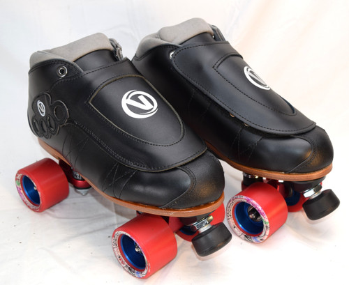 Slightly Used VNLA Blackout Shaman Roller Skates | Men's 12