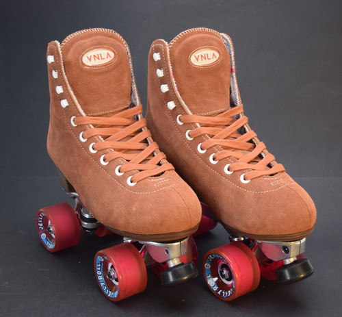 Slightly Used VNLA A La Mode Avanti Jelly Outdoor Roller Skates || Mocha, Men's 8
