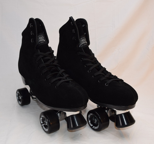 Slightly Used Sure-Grip Boardwalk Outdoor Roller Skates || Black, Men's 14