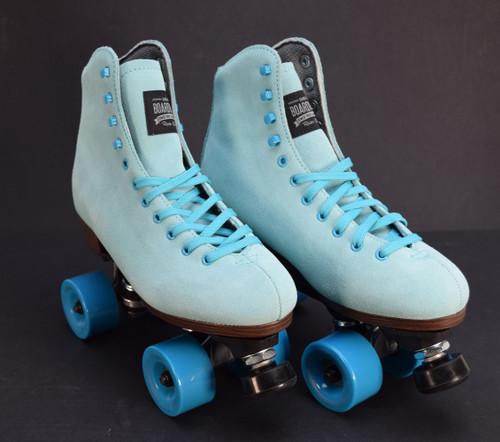 *Slightly Used* Sure-Grip Boardwalk Indoor Roller Skates  |  Sky Blue, Men's 7 (Ladies' 8)