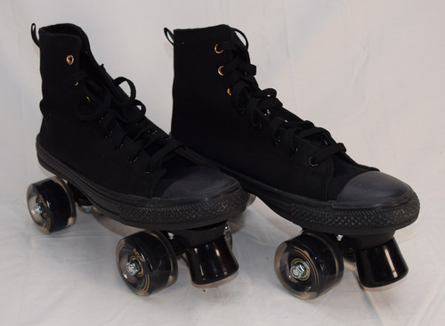 -Slightly Used- Lenexa MVP 2.0 Indoor/Outdoor Roller Skates || Black Men's 10  (Ladies 11)