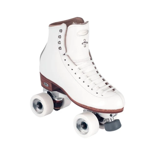 Riedell Legacy Roller Skate Set | White, 6.5