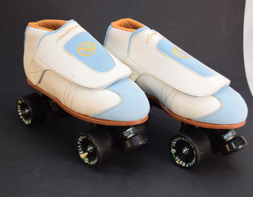 **Slightly Used**  VNLA Freestyle Anniversary Gorilla Jelly Roll Skates || Black, M13