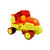 Front Facing Orange/Yellow Zippy Adjustable Toddler and Childrens Roller Skates from Rollerskatenation