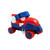 Front Facing Red/White/Blue Zippy Adjustable Toddler and Childrens Roller Skates from Rollerskatenation
