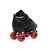 Black Sure-Grip Rebel Aerobic Outdoor Roller Skates from Roller Skate Nation 3