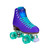 Front Facing Ultraviolet Purple Riedell Orbit Roller Skates  from Roller Skate Nation