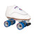 White VNLA Freestyle Avanti Deluxe Jam Skate Lifestyle from Roller Skate Nation