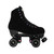 VNLA Luna Black Suede Roller Skates with VNLA Eclipse Wheels from Roller Skate Nation 8