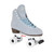 VNLA A La Mode Suede Roller Skates in Blue Moon with Sure-Grip Avanti Magnesium Plates