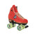 Poppy Red Moxi Lolly with Sure-Grip Rock Plate and Backspin Jelly Roll Wheels