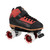 Roller Derby Elite Stomp Factor 1 Red Sunlite with White Backspin Remix Lite wheels from Roller Skate Nation