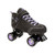 Black and Purple Sure Grip Rincon Roller Skates. Speed skates for indoor or outdoor roller skating