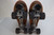 Slightly Used VNLA A La Mode Avanti Velvet Indoor Roller Skates | Mocha, Men's 12