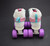Slightly Used Lenexa Doodle Kid's Roller Skates ||| Youth White Size 1
