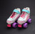 Slightly Used Lenexa Doodle Kid's Roller Skates ||| Youth White Size 1