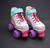 Slightly Used Lenexa Doodle Kid's Roller Skates ||| Youth White Size 1