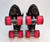 Slightly Used Moxi Lolly Jelly Roll Outdoor Roller Skates | Black, Men's 8 (Ladies' 9-9.5)