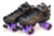 Slightly Used Sure-Grip Rebel Cosmic Superfly Speed Skates | Black, Men's 9 (Ladies' 10)