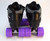 Slightly Used Sure-Grip Rebel Cosmic Superfly Speed Skates | Black, Men's 9 (Ladies' 10)