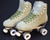 Slightly Used VNLA A La Mode Velvet Indoor Skates | Green, Men's 8 (Ladies' 9-9.5)