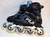 Slightly Used FILA Legacy Pro 84mm Inline Skates || Black/Blue, Ladies' 7