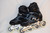 Slightly Used FILA Legacy Pro 84mm Inline Skates ||| Black/Blue, Ladies' 7