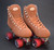 Slightly Used VNLA A La Mode Avanti Jelly Outdoor Roller Skates || Mocha, Men's 8