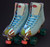 *Slightly Used*  VNLA Sky Blue Parfait Medallion Indoor Roller Skates || Ladies' 7