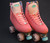 Slightly Used VNLA Parfait Outdoor Roller Skates || Coral, Ladies 9