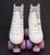 Slightly Used Pacer Stratos Indoor/Outdoor Roller Skates || White, Ladies' 8