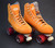 *Slightly Used* VNLA A La Mode Jelly Outdoor Roller Skates || Orange, Men's 9 (Ladies' 10)