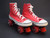 *Slightly Used* Lenexa MVP 2.0 Indoor/Outdoor Roller Skates || Red, Ladies' 10 (Men's 10))