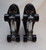 Slightly Used Riedell 120 Competitor Indoor Roller Skates || Black, Men's 11 (Ladies' 12)