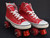 Slightly Used Lenexa MVP 2.0 Indoor/Outdoor Roller Skates || Red Men's 10 / Ladies 11