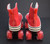 Slightly Used Lenexa MVP 2.0 Indoor/Outdoor Roller Skates - Red Men's 8 / Ladies 9