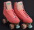 Slightly Used VNLA Parfait Outdoor Roller Skates ||| Coral, Ladies 10