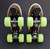 Slightly Used Boardwalk Outdoor Roller Skates || Keylime, Men's 6 (Ladies' 7)