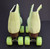 *Slightly Used* Boardwalk Outdoor Roller Skates || Keylime, Men's 7 (Ladies' 8)