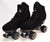 **Slightly Used** Boardwalk Plus Outdoor Roller Skates ||Black, Men's 9 (Ladies' 10)