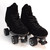 **Slightly Used** Boardwalk Plus Outdoor Roller Skates ||Black, Men's 9 (Ladies' 10)