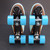 *Slightly Used* Sure-Grip Boardwalk Indoor Roller Skates  |  Sky Blue, Men's 7 (Ladies' 8)