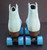 *Slightly Used* Sure-Grip Boardwalk Indoor Roller Skates  |  Sky Blue, Men's 7 (Ladies' 8)