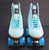 *Slightly Used* Sure-Grip Boardwalk Indoor Roller Skates  |  Sky Blue, Men's 7 (Ladies' 8)