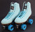 *Slightly Used* Sure-Grip Boardwalk Indoor Roller Skates  |  Sky Blue, Men's 7 (Ladies' 8)