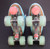 Slightly Used VNLA Parfait Outdoor Roller Skates || Aqua - Ladies 7