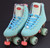 Slightly Used VNLA Parfait Outdoor Roller Skates || Aqua - Ladies 7